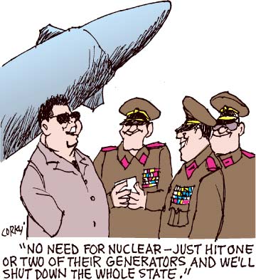 Corky's Hawaii cartoon