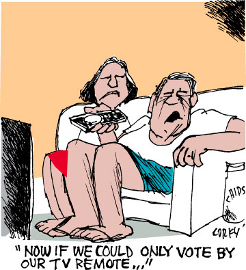 Corky's Hawaii cartoon