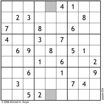 Scrivener's Sudoku