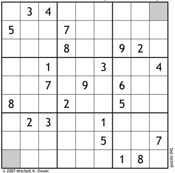Scrivener's Sudoku