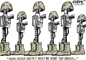 Corky's Editorial cartoon