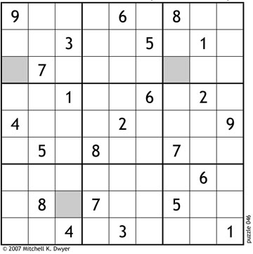 Scrivener's Sudoku