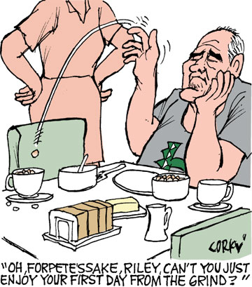 Corky's Hawaii cartoon