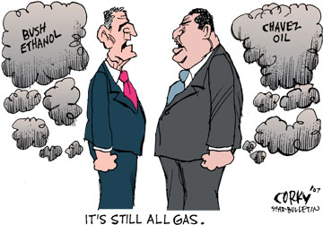 Corky's Editorial cartoon
