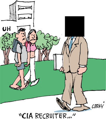 Corky's Hawaii cartoon