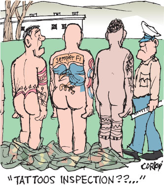 Corky's Hawaii cartoon