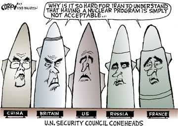Corky's Editorial cartoon