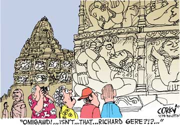Corky's Editorial cartoon