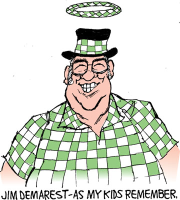 Corky's Hawaii cartoon