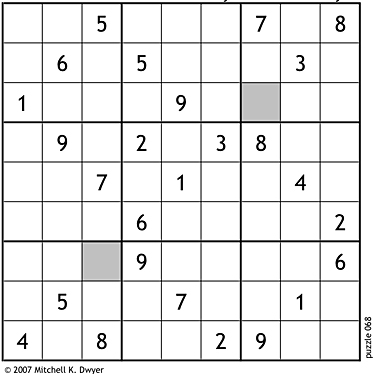 Scrivener's Sudoku