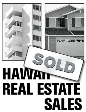 Hawaii real estate sales
