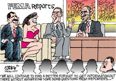 Corky's Editorial cartoon