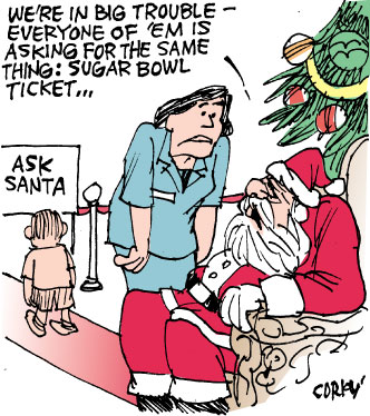 Corky's Hawaii cartoon