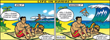 [DAVE THORNE'S SUNDAY COMIC]