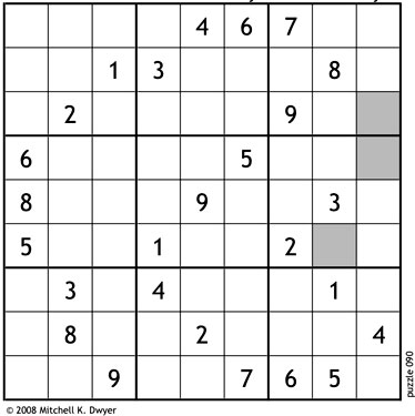 Scrivener's Sudoku