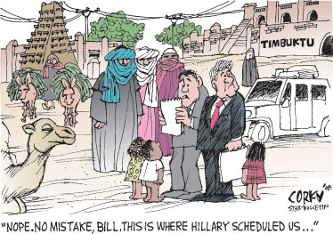 Corky's Editorial cartoon