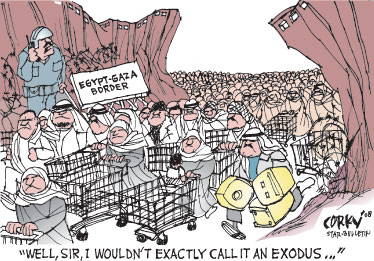 Corky's Editorial cartoon
