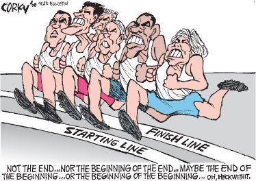 Corky's Editorial cartoon