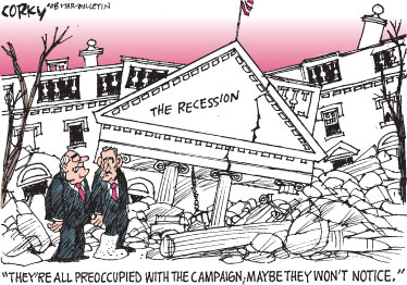 Corky's Editorial cartoon