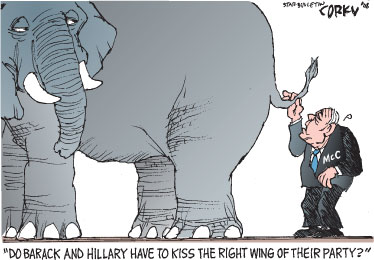 Corky's Editorial cartoon