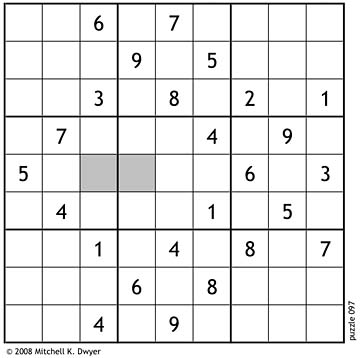 Scrivener's Sudoku