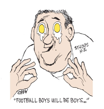 Corky's Hawaii cartoon
