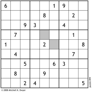 Scrivener's Sudoku