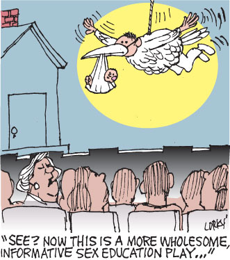 Corky's Hawaii cartoon