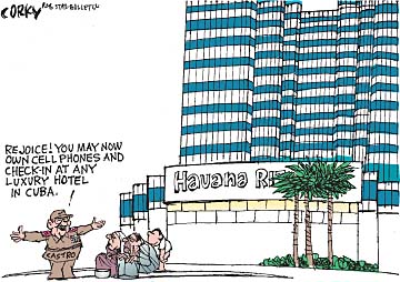 Corky's Editorial cartoon