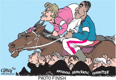 Corky's Editorial cartoon