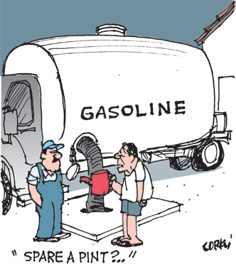 Corky's Hawaii cartoon