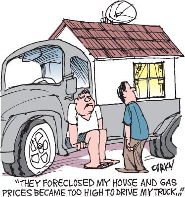 Corky's Hawaii cartoon