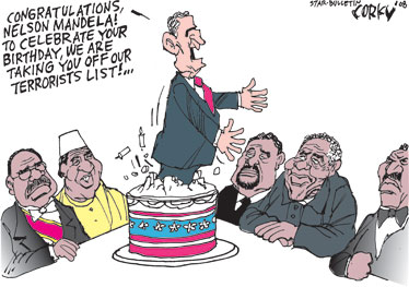 Corky's Editorial cartoon