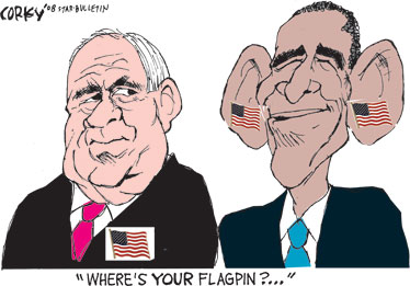 Corky's Editorial cartoon