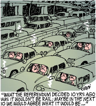 Corky's Hawaii cartoon