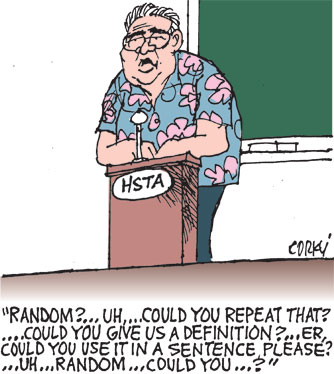 Corky's Hawaii cartoon