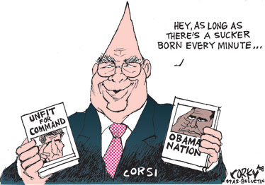 Corky's Editorial cartoon