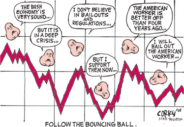 Corky's Editorial cartoon