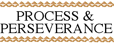 PROCESS & PERSEVERANCE