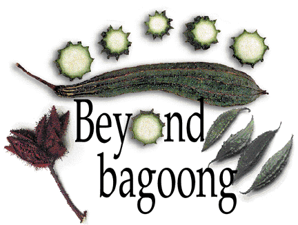 Beyond bagoong