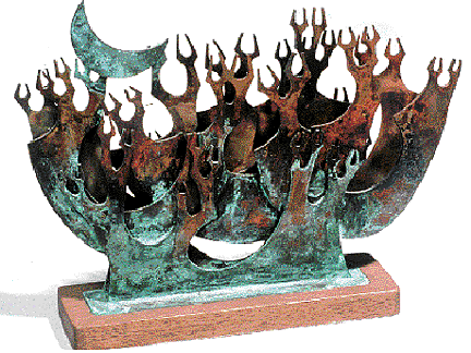 Copper Cutout #1 by Satoru Abe
