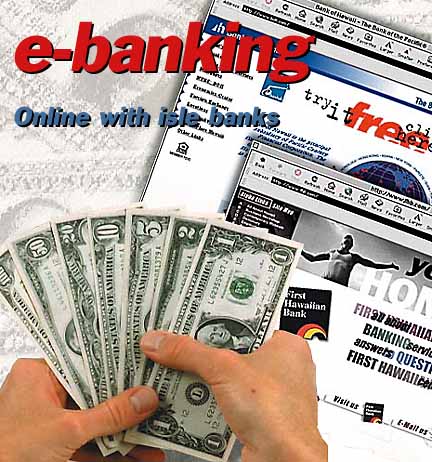 e-banking -- Online with isle banks