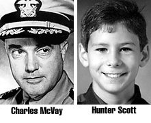 Capt. Charles McVay, Hunter Scott