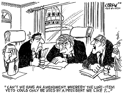 Corky Political Cartoon