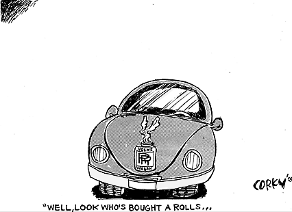 Corky Political Cartoon