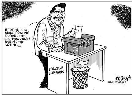 Corky Political Cartoon