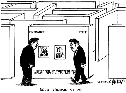 Corky Political Cartoon