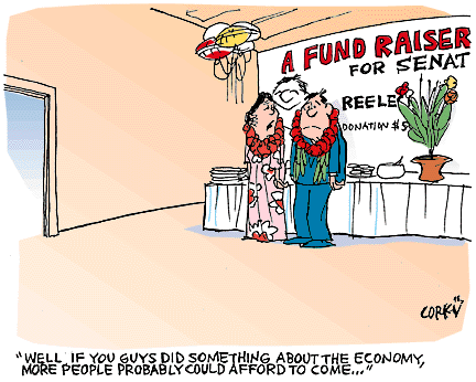 Corky's Hawaii cartoon