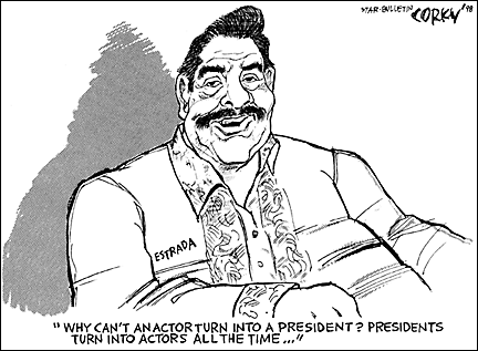 Corky Political Cartoon
