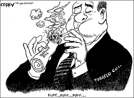 Corky Political Cartoon